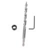 38" Inch Lip And Spur Point Drill Bit with Adjustable Depth Stop for Woodworking