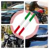 Italian Flag Sticker for Car, Truck Decor Sticker, 3D Car Bumper Decal, Car Window Adhesive Graphic Bike Truck