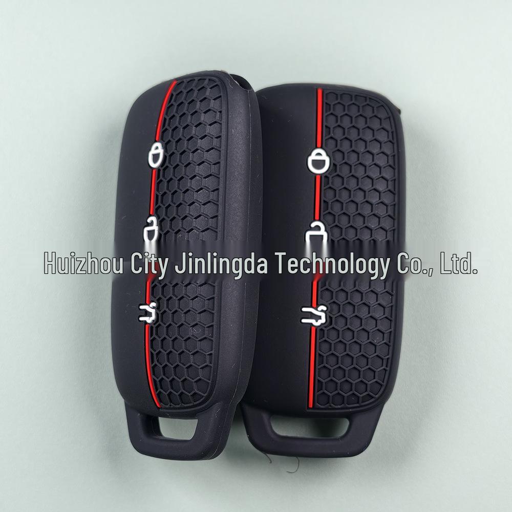 Silicone Honeycomb Key Cover for Geely Galaxy L7 L6 E8 Emgrand Starship 7