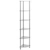 Shelf - Transparent - 30x30x160 Cm - Tempered Glass - 6 Levels - Contemporary Design