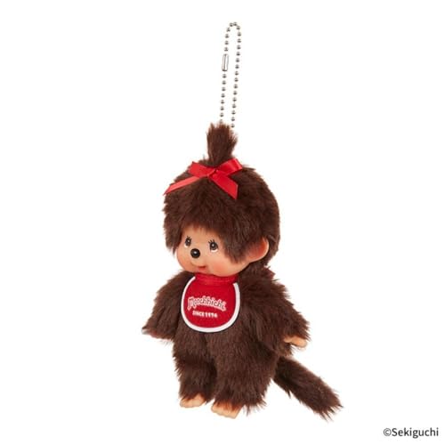 Брелок Sekiguchi Monchhichi Девочка 226931 H16Ш8.5Г5.5см