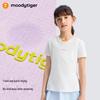 Девичья футболка для тенниса Moody Tiger с быстросохнущей тканью и контрастным воротником
