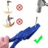 1PC Plastic Nail Pliers Nails Holder for Hammering for Electricians and Construction Work Home Tools Auxiliary Safety Pliers Tools