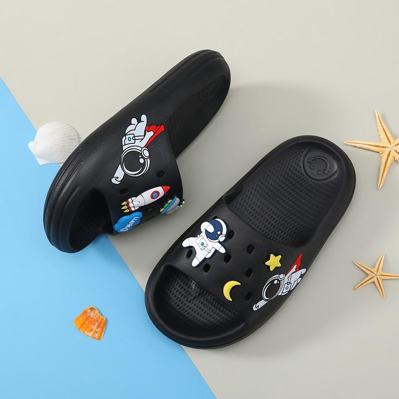 Мягкие и удобные детские летние тапочки для мальчиков и девочек, идеально подходящие для дома и улицы