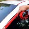 1Roll 3M/5M Red Decorative Strip Thickened Self-adhesive Bumper Strip  Prevent Body Scratches