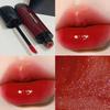 Lip Glaze Mirror Light Water Moisturizing Nonstick Cup Highly Pigmented Red Liquid Lipstick Lip Tint Makeup Cosmetics