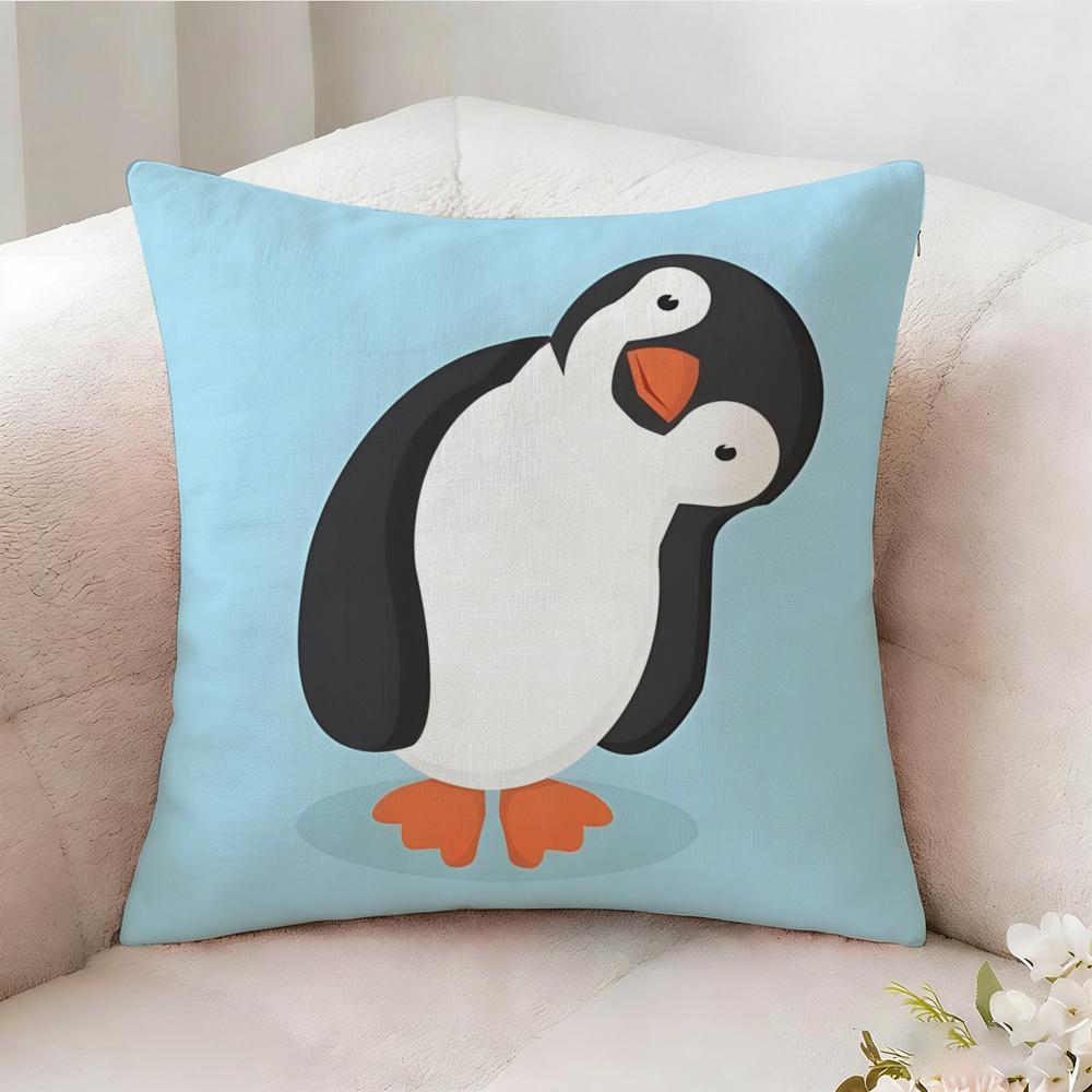 Black And White Animal Patterns Pillow Case Pillowcase Doublesided Printed Sofa Cushion Bedroom Headboard Pillow