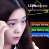 LED Luminous Flashing Eyelashes: Six-Mode Night Light False Lashes - Halloween Non-Grafting Style