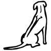 Rhodesian Ridgeback design car window bumper motorcycle helmet home decoration vinyl decal