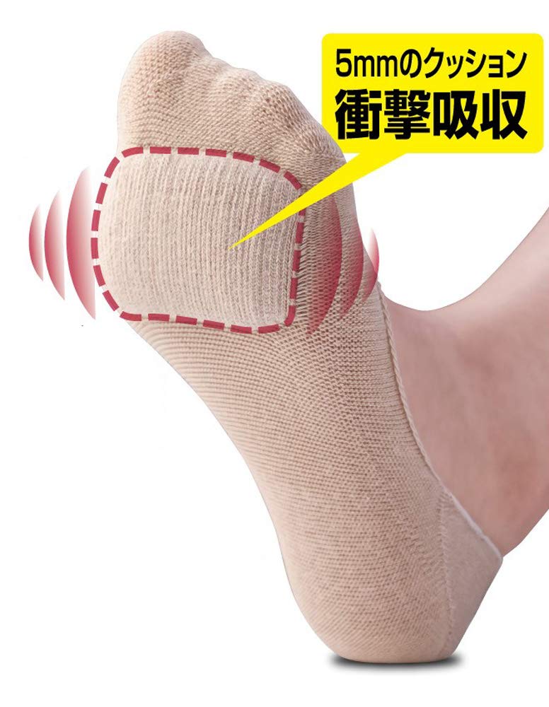 Alphax Foot Protection Cotton Blend Foot Blister Cushion Covers Black Pads, (1 Pair),