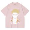 230 Gsm 100% Cotton Haikyu V4 Tsukki Print Unisex Heavy Cotton T Shirt