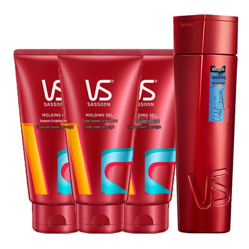 VS Hydrating Anti-Dandruff Shampoo & Styling Gel Set