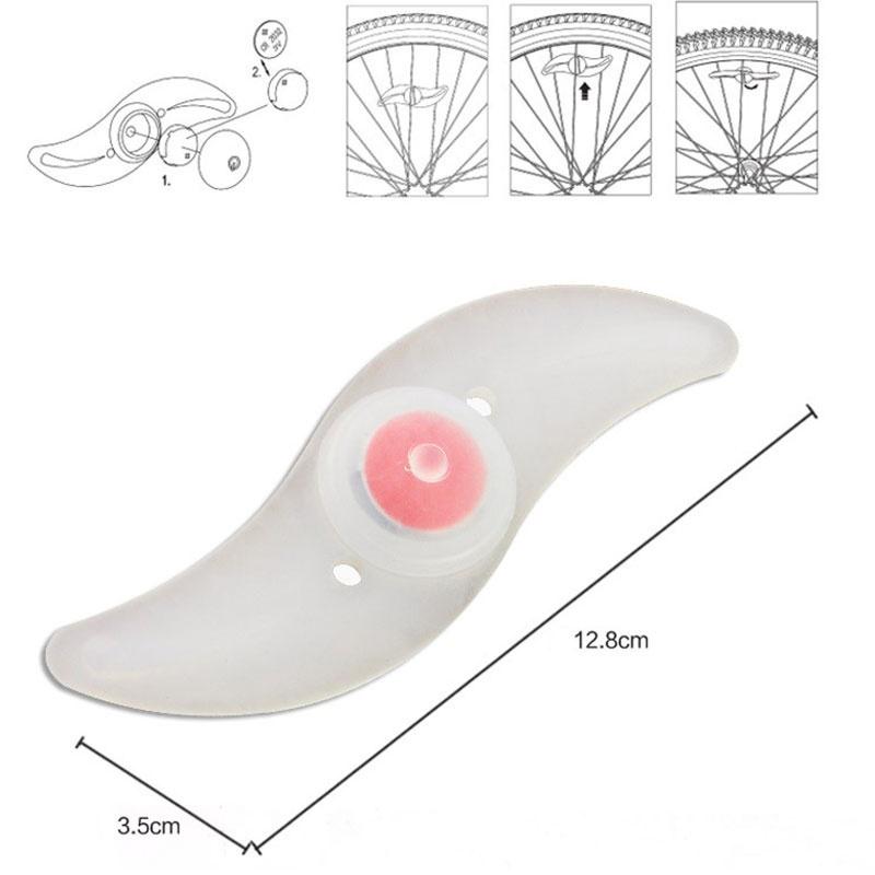 Bike Accessories Led Bicycle Wheel Spoke Light Tire Bright Lamp Cycle Firefly Hotwheels Flash Light