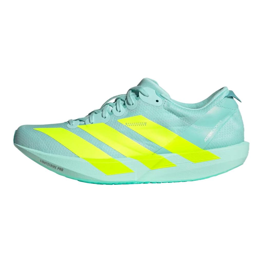 adidas Adizero Adios 9 Полу-флэш Аква Яркий Лимон Женские Кроссовки Бирюзовый Мятный Тон JH5245
