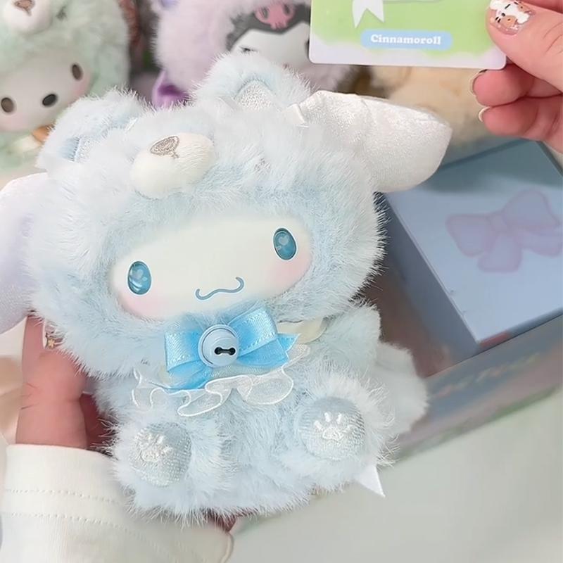 Куклы-персонажи Остров лис Слепая коробка Cinnamoroll Виниловые плюшевые подвески Коробка-сюрприз My Melody Аниме кукла Мешок-сюрприз Игрушка