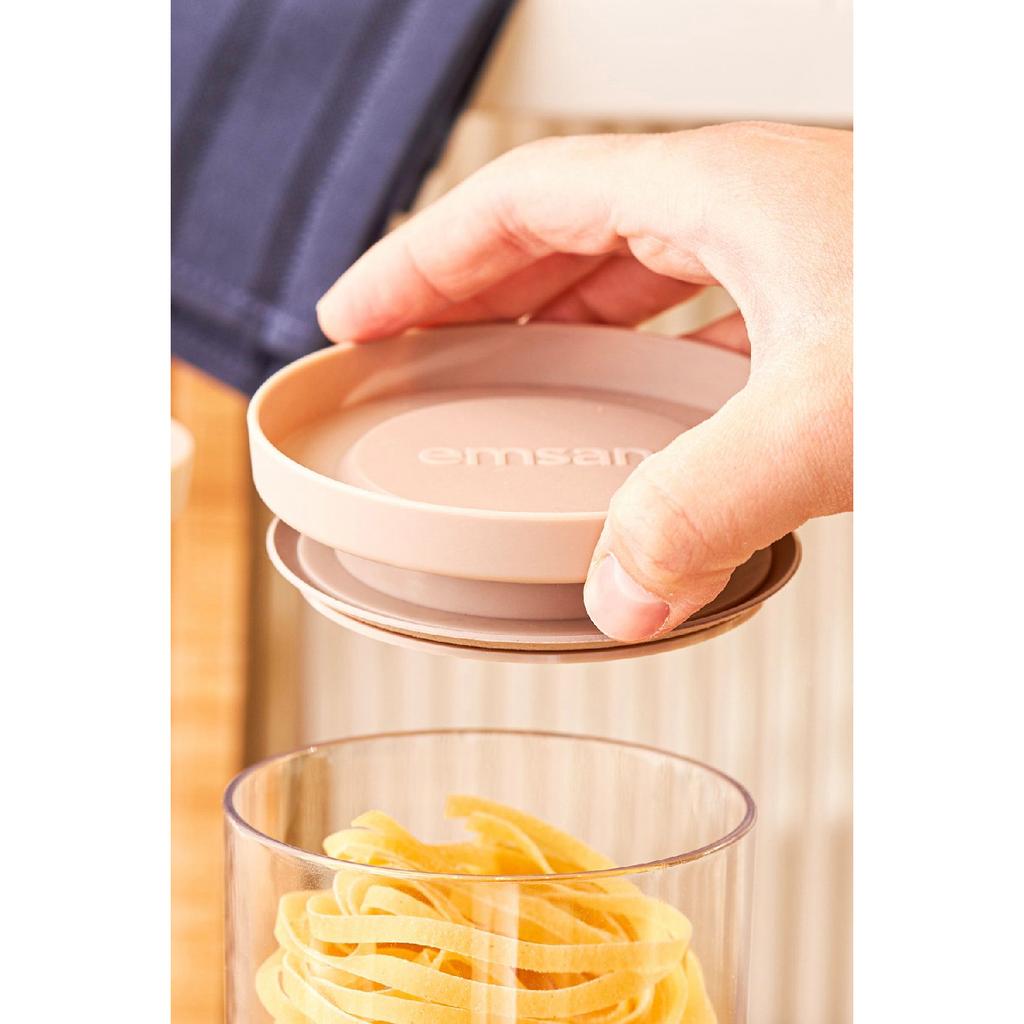 Arya 6-piece Large Jar/storage Container Beige