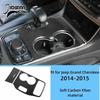 JIDIXIAN Carbon Fiber Grain Interior Decoration Cover for Jeep Grand Cherokee 2011 2012 2013 2014 2015 2016 2017 2018 2019 2020 we1
