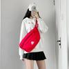 Kappa Polyester Sports Multifunction Crossbody Bag Fanny Pack Sling Bag Regular Unisex China Red (Unisex) Sling Bags K0DY8BX24AE 554