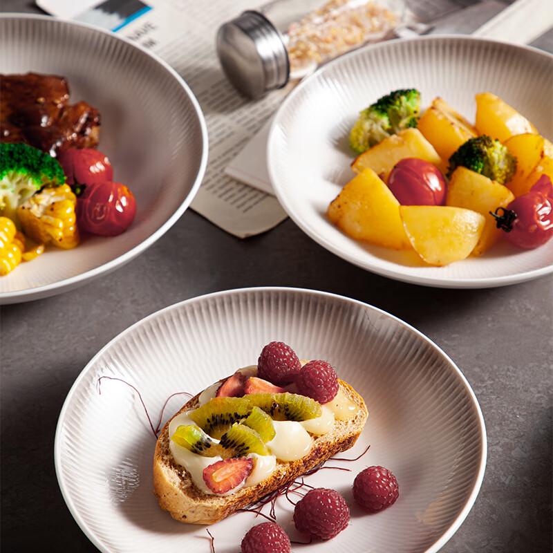 Dupont Simple White Ceramic Dinnerware Set