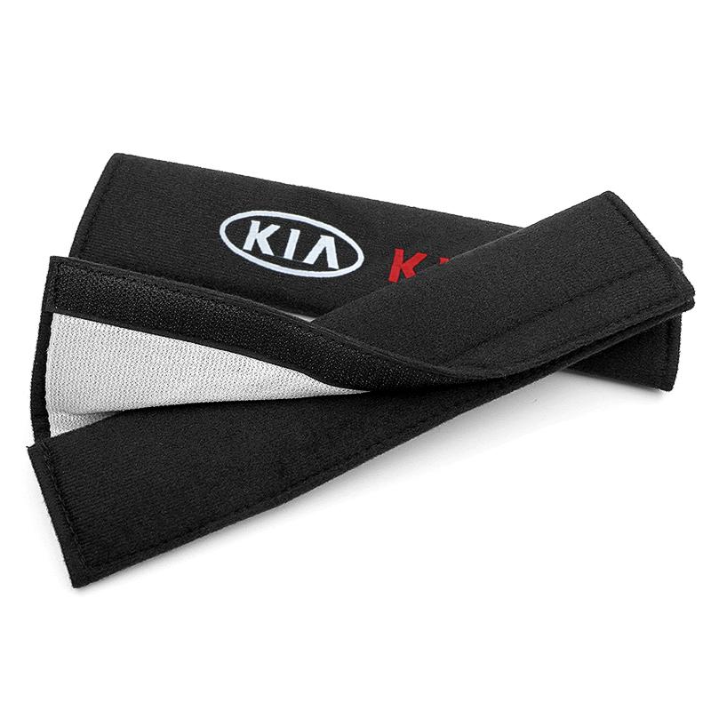 Car Safety Belt Shoulder Cover Pad Plush Seat Belt Shoulder For KIA K5 K9 Sorento Ceed Sportage Carnival Stinger Forte Niro Cadenza