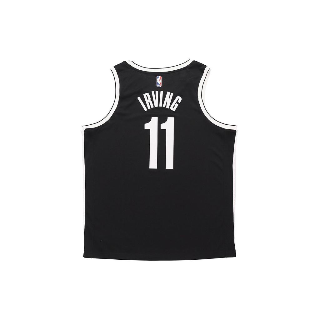 Nike NBA Brooklyn Nets 2020 Kyrie Irving Icon Edition Swingman Jersey Black Men Streetwear CW3658-015
