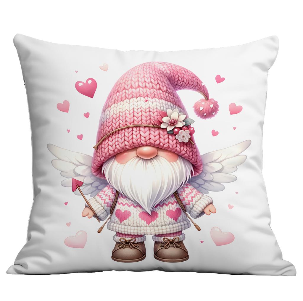 Новая подушка-пуш к Дню святого Валентина, милый Купидон, розовая наволочка для подушки-пуш, домашняя наволочка для подушки-пуш