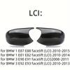 For BMW 3 Series E90 2005-2011, E92 E93 2006-2009  2Pcs Side RearView Mirror Cover Caps Protective Cover Mirror Tools Case Gloss