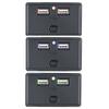 Двойной USB автомобильный разъем для зарядки 12 В/24 В 4,8 А USB-разъем для зарядки адаптер питания для мотоцикла, кемпера, грузовика, квадроцикла, лодки, автомобиля, автофургона 24 Вт, новый