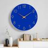 Wall Clock 10 Inch Silent Non Ticking Wood Wall Clocks Wooden Modern Simple Minimalist Hanging Wall Clock for Interior Clock