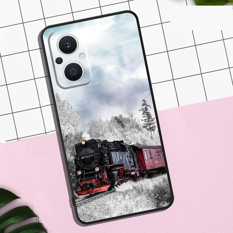 Дорожный чехол для поезда/железной дороги Для OPPO Reno 7 8 10 11 12 13 Pro 13F 12F 11F 8T OPPO Find X8 Pro X6 X3 X5 Lite Чехол