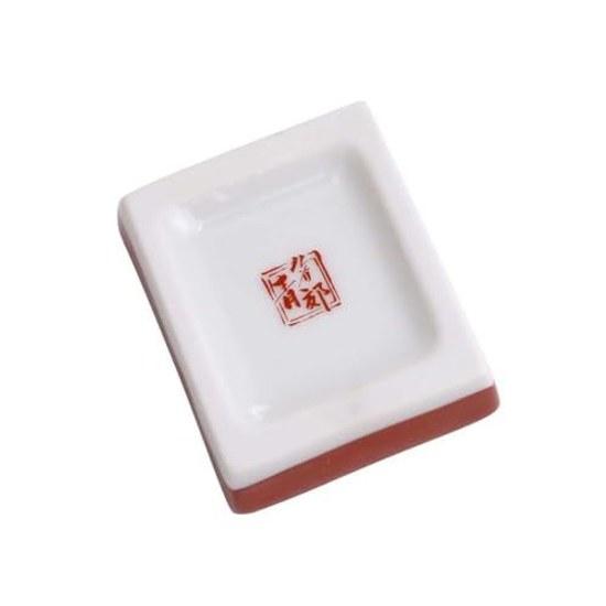 Made Japan Kutani ware Hokuriku traditional crafts colored painting ceramics pottery kitchen goods daily necessities cutlery chopstick rest stylish