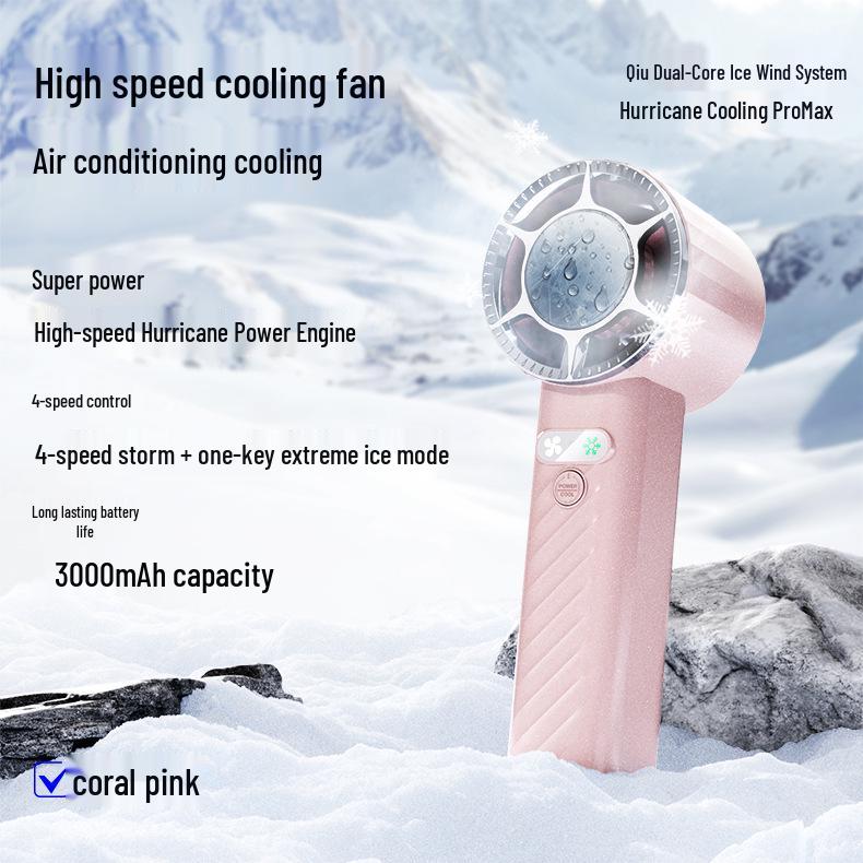 Portable USB-Powered Turbo Fan: Strong Cooling for Outdoor Use