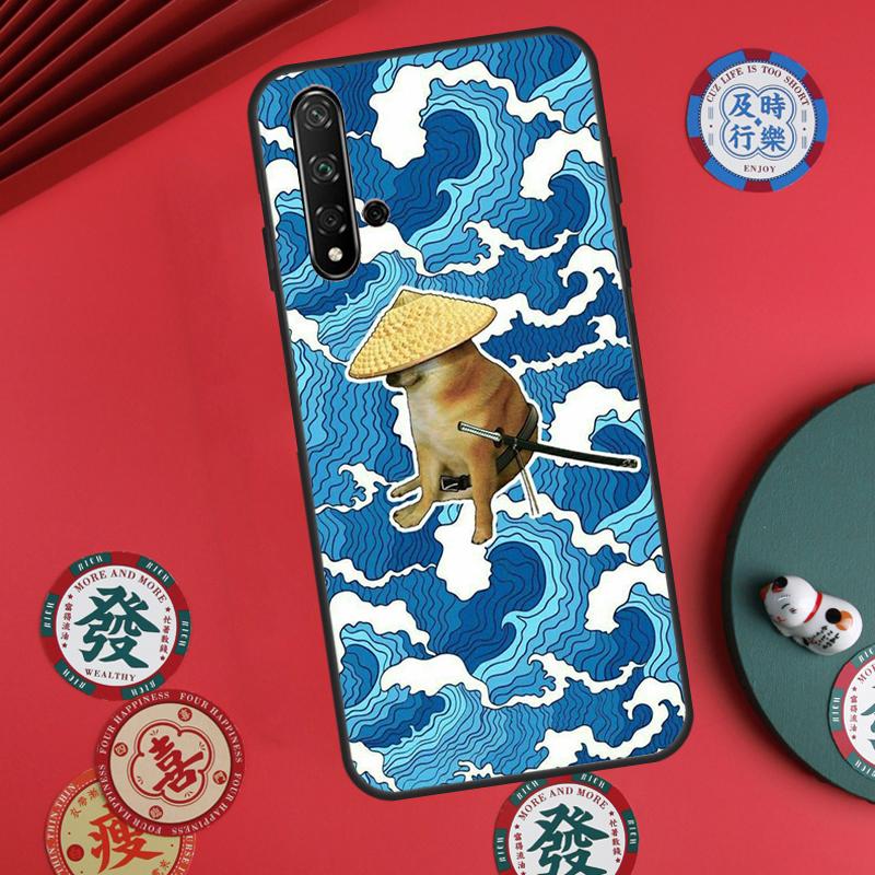 Смешной мем с собакой Cheems Doge Для Huawei Nova 11 Pro 9 10 SE Y60 Y70 Y90 Y61 Y91 Y72 Y73 12i 11i 8i P20 P30 P40 Lite Чехол