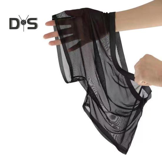 Мужские трусы-боксеры, летние ультратонкие сетчатые шорты-трусы средней посадки, U-образные сексуальные трусики