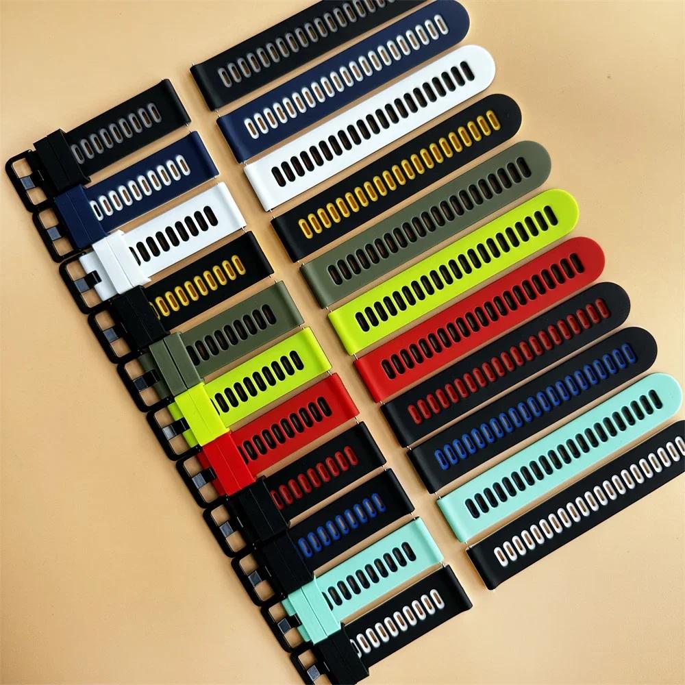 Мягкий силиконовый ремешок для смарт-часов COLMI C81 C80 M40 M42, браслет-замена для COLMI P71 P73 P8 I30, аксессуар 20 мм 22 мм