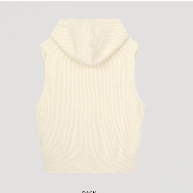  Жилет с капюшоном на молнии Shs Miss Knit Sskvto42570 Iv