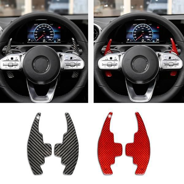 Carbon Fiber Shift Paddles for Mercedes A/B/C/E/S/G Class Steering Wheels