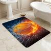 Basketball Fire Living Room Nonslip Area Rug Soft Carpet For Bedroom Game Playroom Sofa Office Home Decor Doormat Christmas Gift C9301401