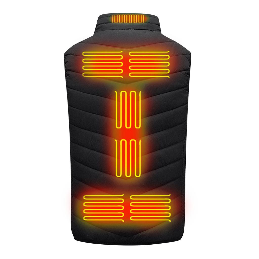 Недавно модернизированный жилет Control11Heating с постоянной температурой, интеллектуальное электрическое отопление, пальто