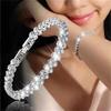 Popular Wish Ladies Roman Bracelet AAA Zircon Crystal Bracelet Fashion Jewelry Super Flash Full Diamond