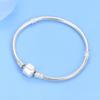 High Quality Bracelet 925 Sterling Silver Classic Bucket Buckle Bracelet Fit Original Charm Beads DIY Women's Jewelry Gifts