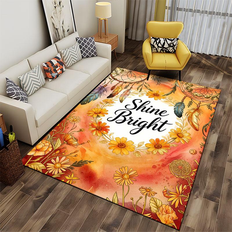 Shine Bright Dreamcatcher Pattern suitable as a non-slip mat for the living room or bedroom sofa