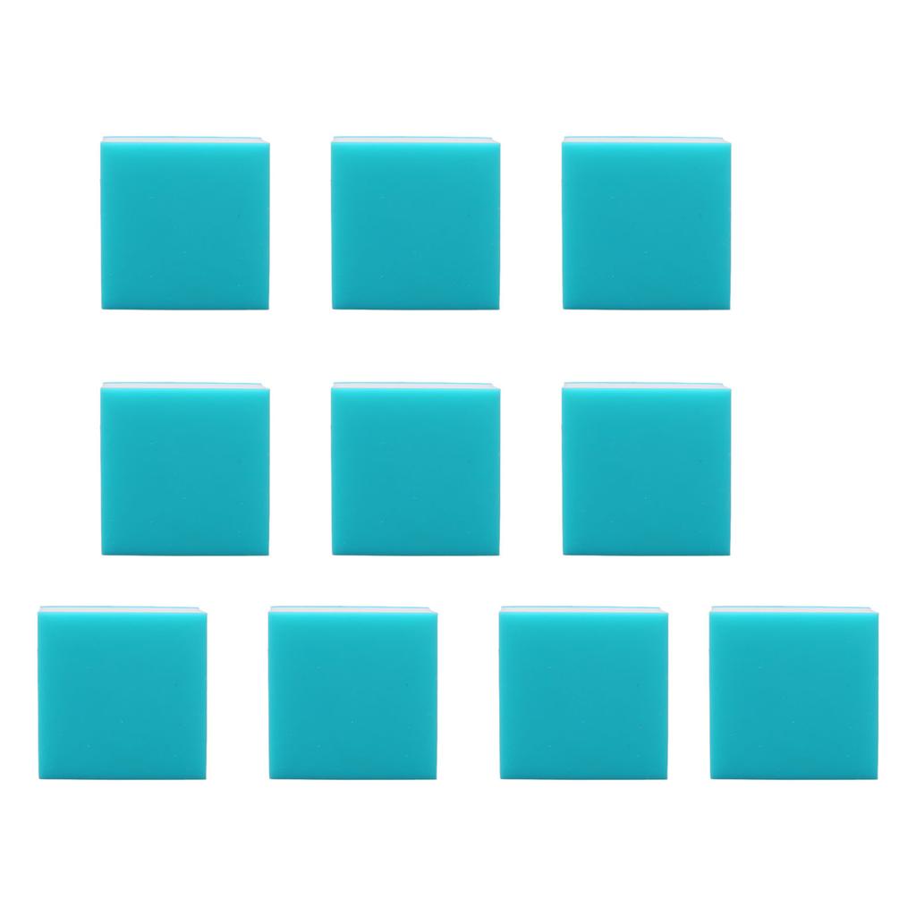 10 шт. штампов, резные блоки, мягкие резиновые гравировальные штампы для поделок, синие, белые, синие, 3 слоя