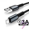 Fast Charge USB Type C Cable For Samsung Xiaomi Redmi  Google 1 2 3 Meters Cell Phone Data Charger Cord USBC Long 1m 2m 3m