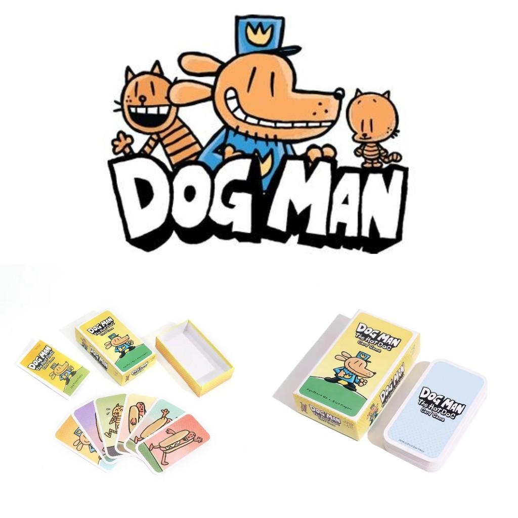 Dog Man Detective Dog Fun Party Game Card Deck For Interactive Family Entertainment