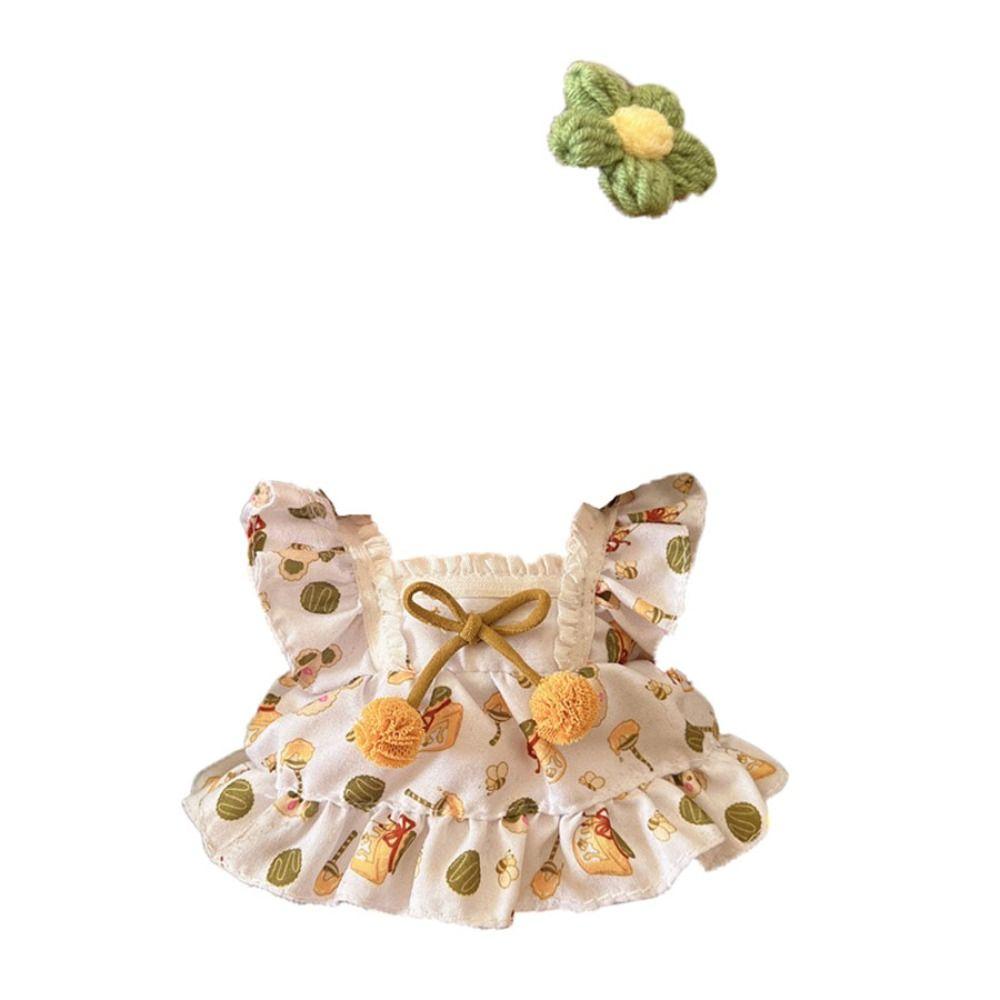 1 set Dress Up Star Doll Clothes Suit No Attributes Dolls Clothes 20cm Idol Cotton Doll