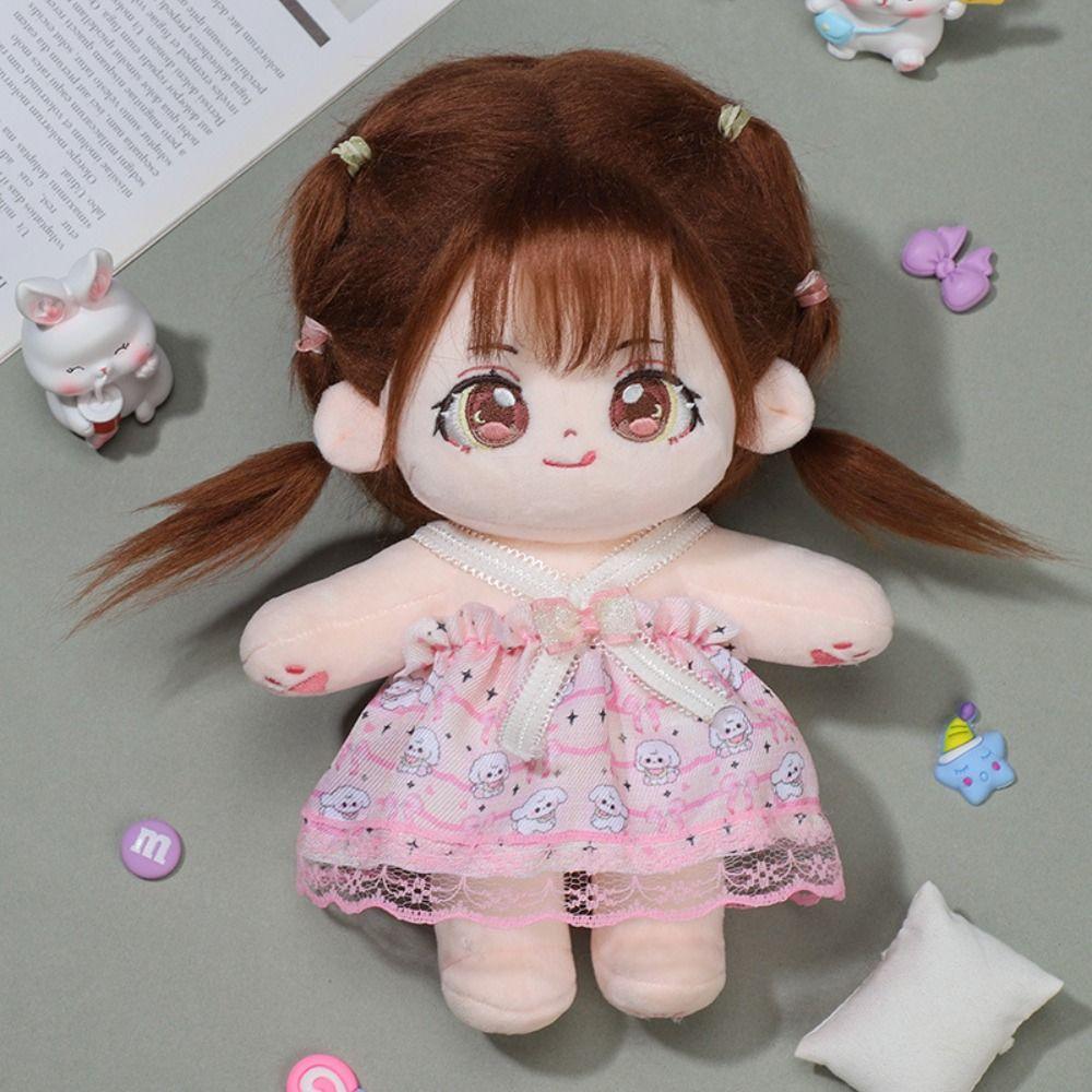 Аксессуары Платье принцессы Милые модные платья Юбка 20 см Хлопковая кукла/Куклы идолов EXO