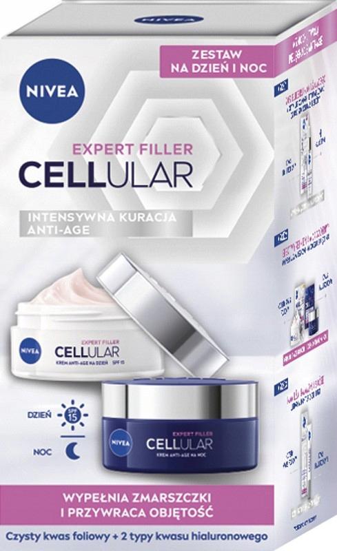 Nivea Cellular Expert Filler Set Of Day Creams Spf15 And Night Creams 1 Pcs