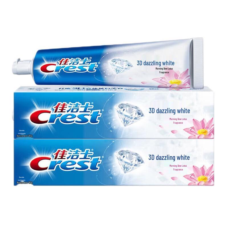 Зубная паста Crest 3D White Morning Dew с ароматом лотоса