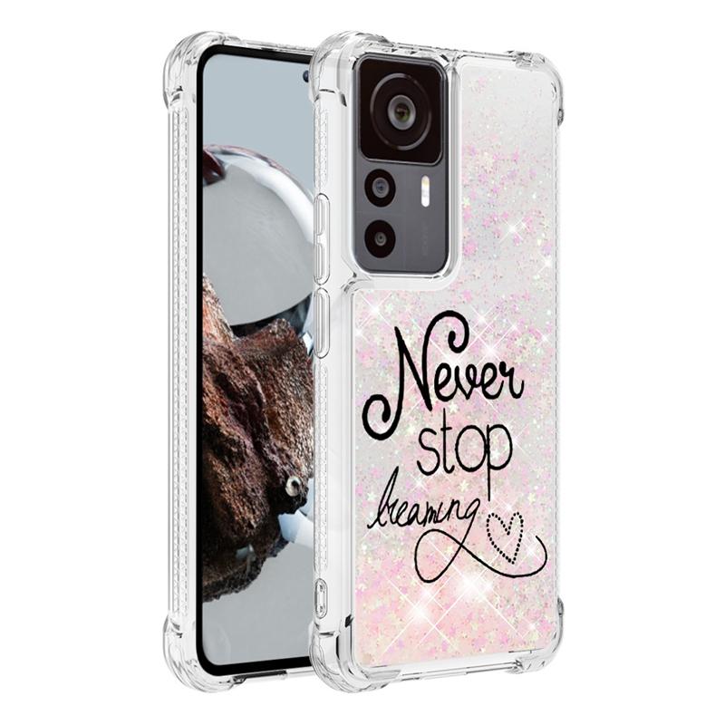 12T Pro Чехол для Coque Xiaomi 12T Pro Чехол Quicksand Dynamic Liquid Чехол для Funda Xiomi Xiaomi Mi 12T 12 T Pro Чехлы для телефонов